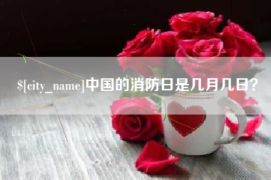 漳浦中国的消防日是几月几日？