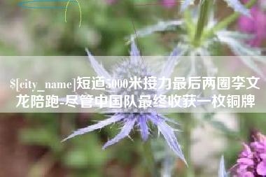 漳浦短道5000米接力最后两圈李文龙陪跑-尽管中国队最终收获一枚铜牌