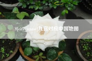 漳浦九宫对应中国地图