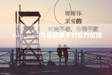 漳浦九宫格数字对应方位图
