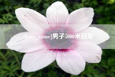 漳浦男子5000米冠军