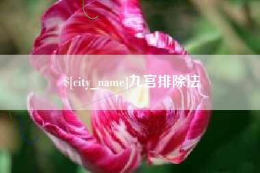 漳浦九宫排除法