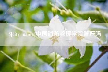 漳浦中国消防救援学院管严吗
