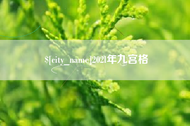 漳浦202l年九宫格