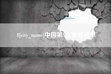 漳浦中国第9枚金牌名单