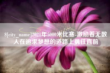 漳浦2021年5000米比赛-激励着无数人在追求梦想的道路上勇往直前