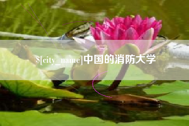 漳浦中国的消防大学