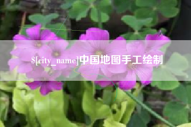 漳浦中国地图手工绘制