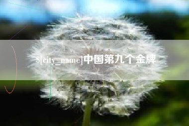 漳浦中国第九个金牌