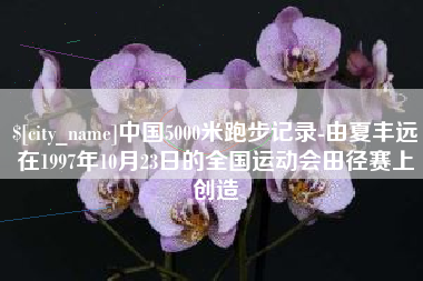 漳浦中国5000米跑步记录-由夏丰远在1997年10月23日的全国运动会田径赛上创造
