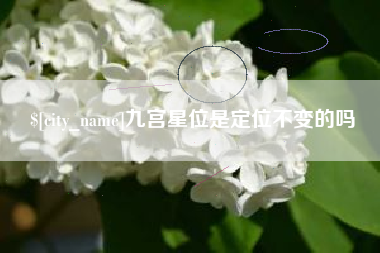 漳浦九宫星位是定位不变的吗