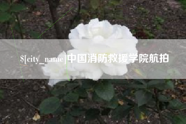 漳浦中国消防救援学院航拍