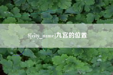 漳浦九宫的位置