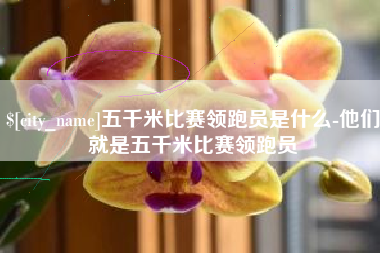 漳浦五千米比赛领跑员是什么-他们就是五千米比赛领跑员