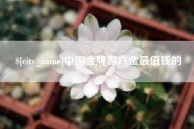 漳浦中国金牌哪六金最值钱的