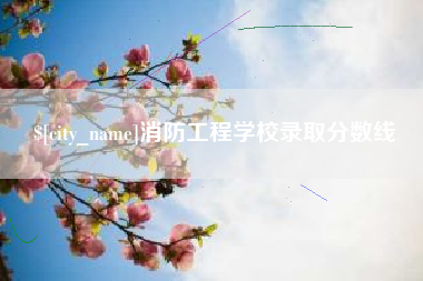 漳浦消防工程学校录取分数线