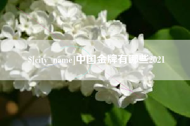 漳浦中国金牌有哪些2021