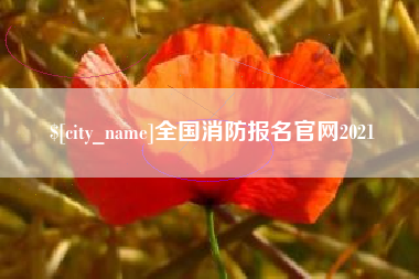 漳浦全国消防报名官网2021